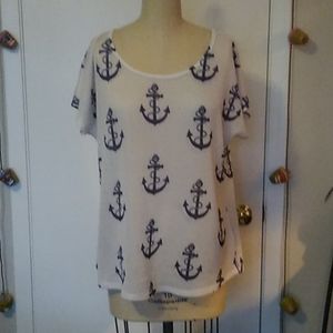 Anchor sweater